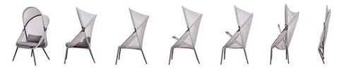 ALVERTA FOLDABLE CHAIR (2/CTN)