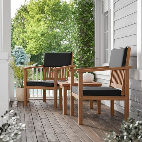 Noto 3 Pc. Patio Set Model Gm-1018-3Pk-Chair By Furniture Of America 