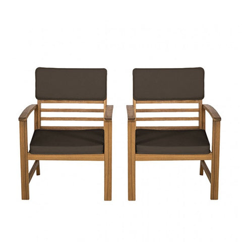 Hana 4 Pc. Patio Set Model Gm-1020Br-4Pk-Loveseat By Furniture Of America 
