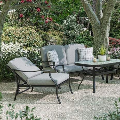 Adele 5 Pc. Conversation Set W/ Adjustable Chairs Model Gm-1047-4Pk-Loveseat By Furniture Of America 
