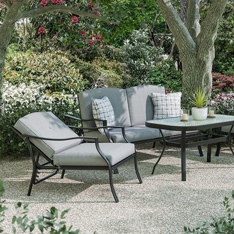 ADELE 5 PC. CONVERSATION SET W/ ADJUSTABLE CHAIRS