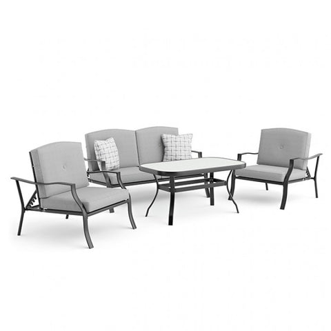 Adele 5 Pc. Conversation Set W/ Adjustable Chairs Model Gm-1047-4Pk-Loveseat By Furniture Of America 