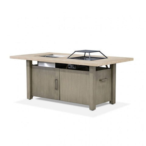 BORDEAUX DINING TABLE W/ FIRE PIT & COOLER