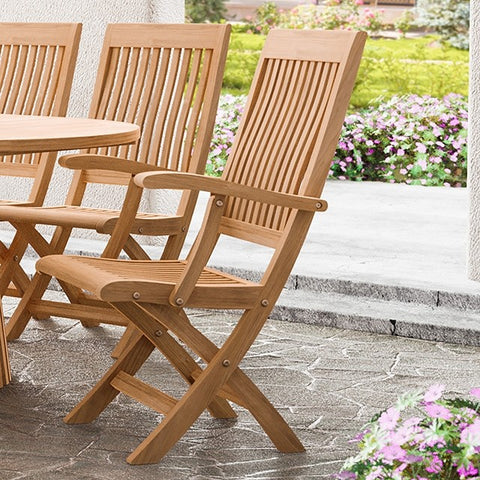 NUSA FOLDING ARM CHAIR