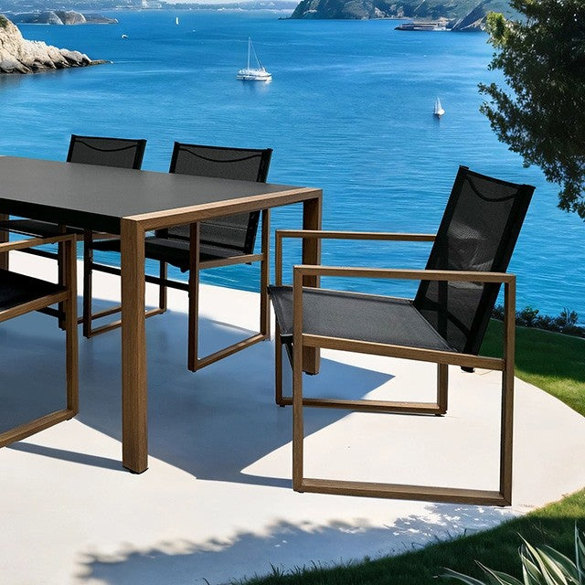 OSWEGO 8 PC. OUTDOOR DINING SET