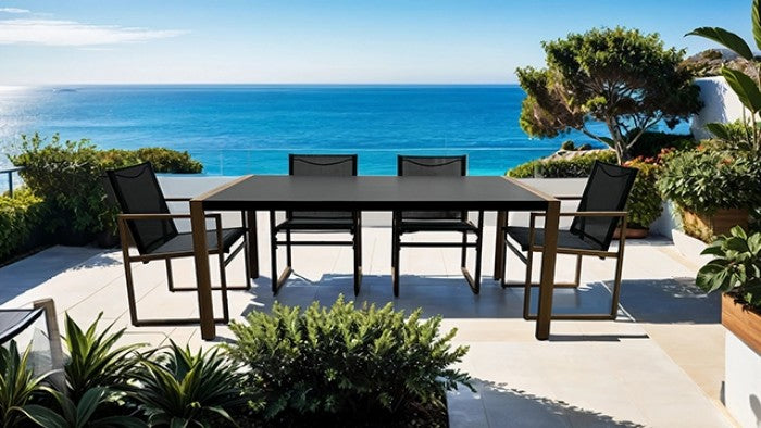OSWEGO 8 PC. OUTDOOR DINING SET