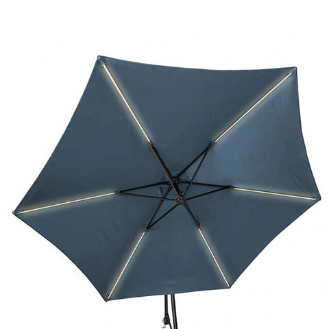 GLAM CANTILEVER UMBRELLA W/ LED
