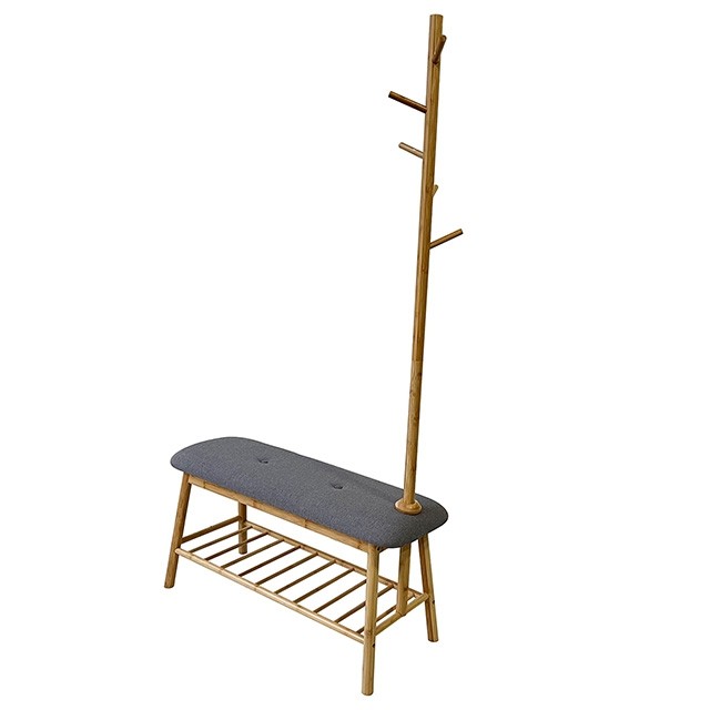 MOSIER HALL TREE W/ BENCH AND SHOE STORAGE