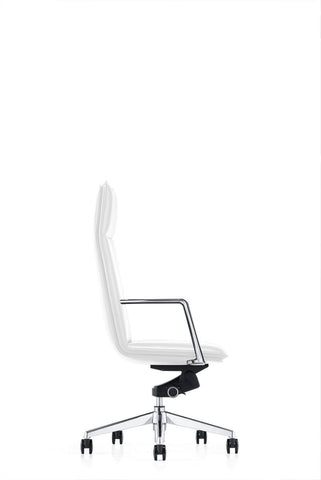 Modrest Gorsky Modern White High Back Executive Office Chair Model VGFUA1819-WHT-OC