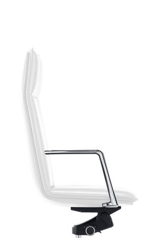 Modrest Gorsky Modern White High Back Executive Office Chair Model VGFUA1819-WHT-OC