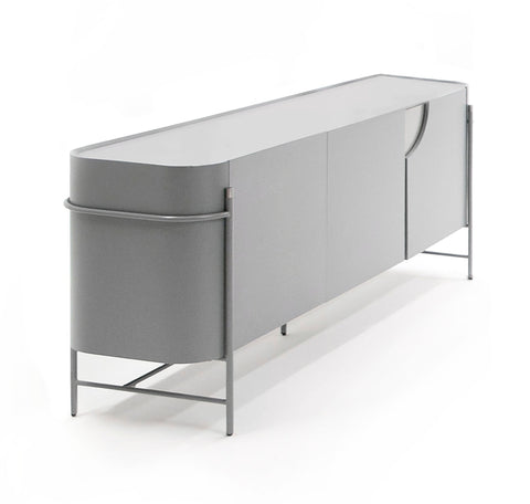 Modrest Hadley Matte Grey Buffet Model VGGM-B-CASTA-BT