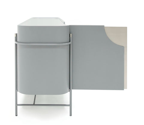 Modrest Hadley Matte Grey Buffet Model VGGM-B-CASTA-BT