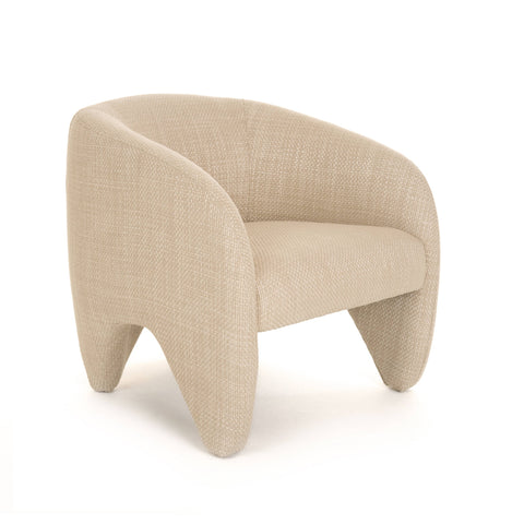 Modrest Halton Modern Beige Fabric Accent Chair Model VGOD-ZW-23081-BGE