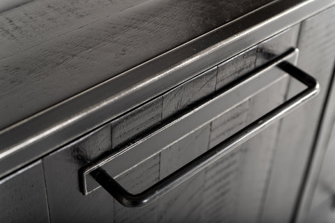 Modrest Hardy Modern Black Acacia Buffet Model VGLBTHER-SB190