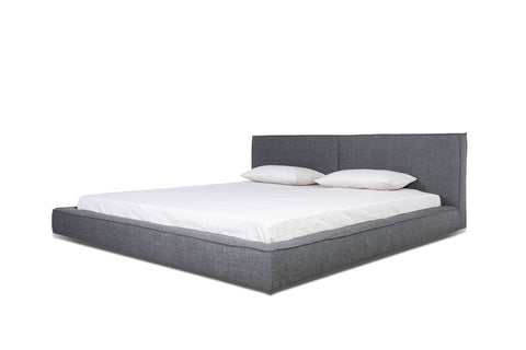 Modrest Haven Queen Modern Grey Fabric Bed Model VGBBCH-DW160-A-BED-Q