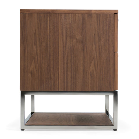 Modrest Helenora Modern Walnut Nightstand Model VGVC-MB1502-WAL