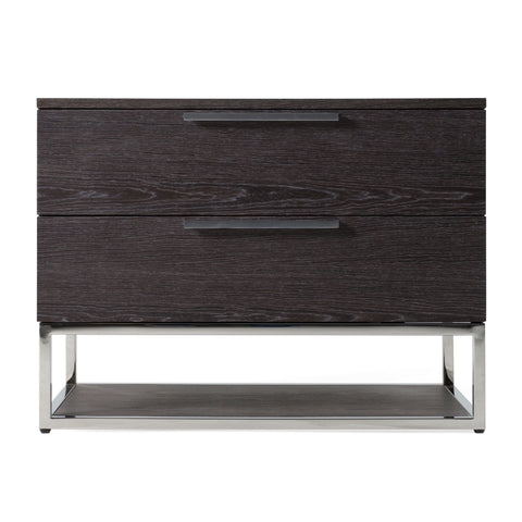 Modrest Helenora Modern Grey Elm Nightstand Model VGVC-MB1502-GRY