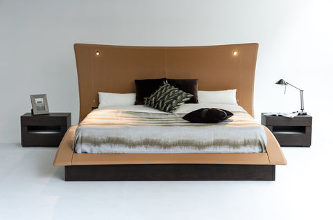 Modrest Hercules Modern Bed With Lights Model VGWCC581A