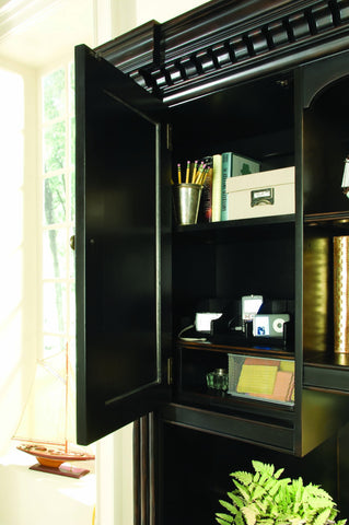 Hooker Furniture Home Office Telluride Computer Credenza Hutch