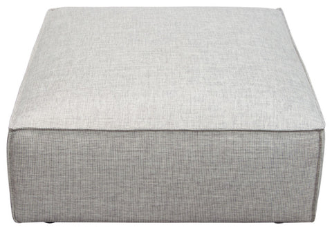 Vice Square Ottoman - Barley By Diamond Sofa