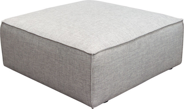 Vice Square Ottoman - Barley By Diamond Sofa