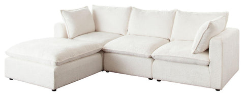 Ivy 4-Piece Reversible Modular Chaise Sectional By Diamond Sofa