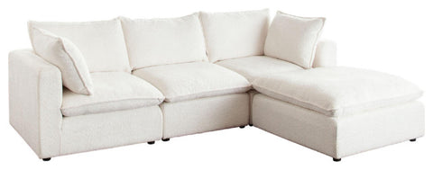 Ivy 4-Piece Reversible Modular Chaise Sectional By Diamond Sofa