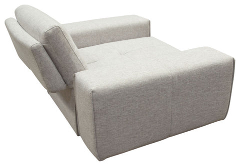 Jazz Modular 1-Seater with Adjustable Backrest in Light Brown Fabric By Diamond Sofa