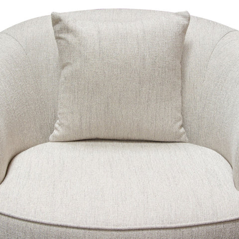 Raven Chair, Light Cream Fabric By Diamond Sofa