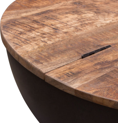 Salem Storage Cocktail Table - Natural By Diamond Sofa