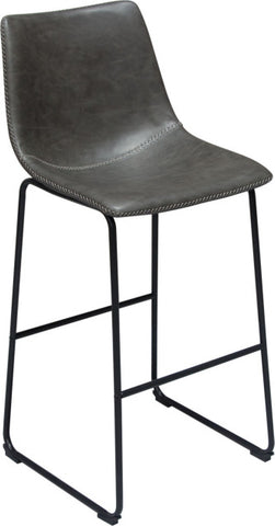 Theo Bar Height Chairs (Set of 2) - Gray By Diamond Sofa