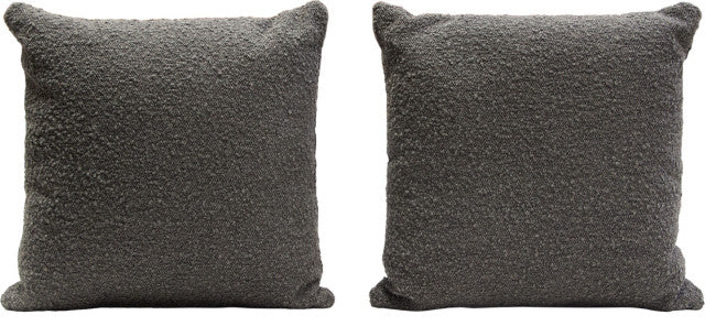 Square Accent Pillows (Set of 2) - Charcoal By Diamond Sofa