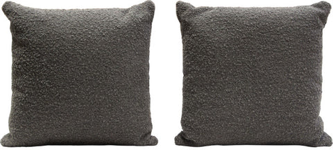 Square Accent Pillows (Set of 2) - Charcoal By Diamond Sofa