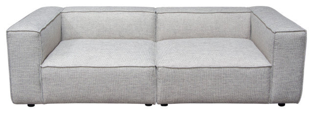 Vice 2-Piece Modular Sofa, Barley Fabric By Diamond Sofa