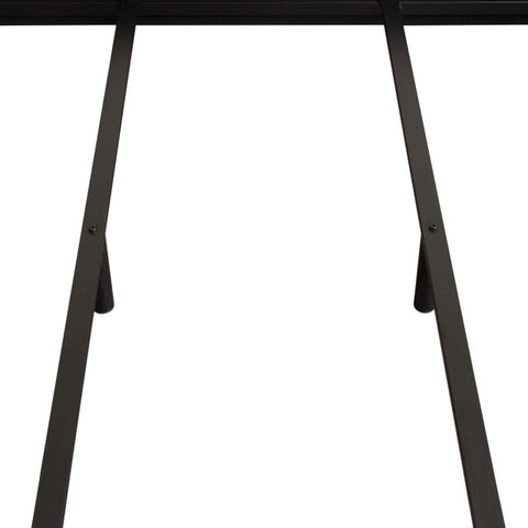 Devon Grid Tufted Eastern King Bed, Sand Fabric By Diamond Sofa