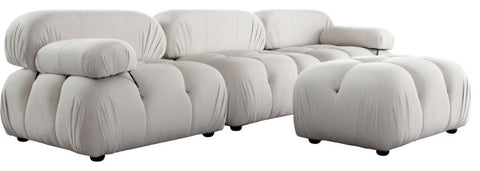 Paloma 4PC Modular 111" Reversible Chaise Sectional By Diamond Sofa