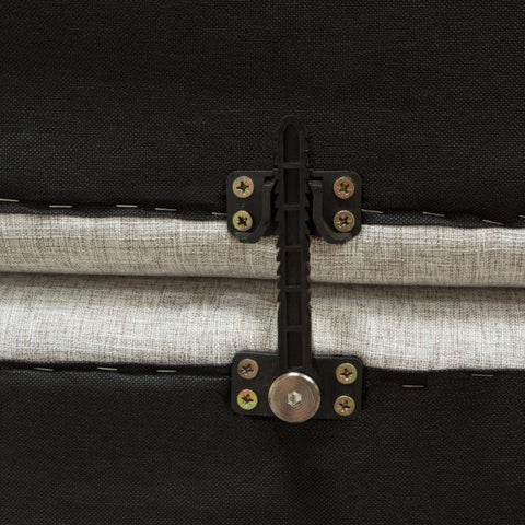 Jazz Modular 2-Seater with Adjustable Backrests in Light Brown Fabric By Diamond Sofa