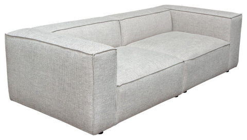 Vice 2PC Modular Sofa in Barley Fabric By Diamond Sofa