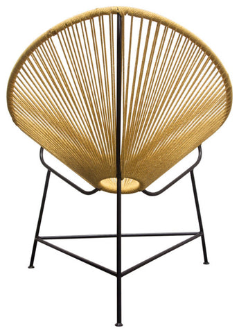 Sativa 2 Accent Chairs, Orange Rope By Diamond Sofa