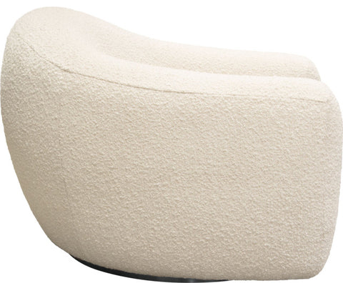 Pascal Swivel Chair - Bone By Diamond Sofa
