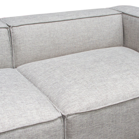 Vice 4-Piece Modular Sectional, Barley Fabric With Ottoman By Diamond Sofa