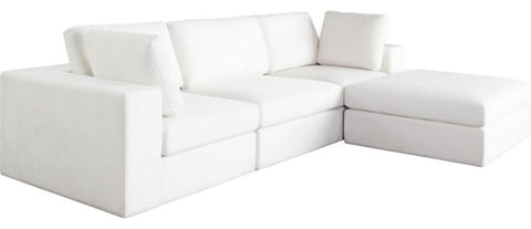 Muse 4PC Modular Reversible Chaise Sectional By Diamond Sofa