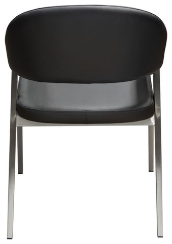 Adele 2 Accent Chairs, Black By Diamond Sofa