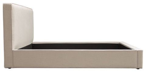 Cloud 43" Low Profile Queen Bed, Sand Fabric By Diamond Sofa