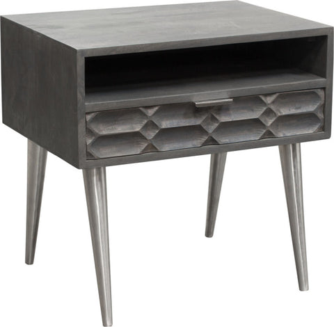 Petra Accent Table - Gray By Diamond Sofa