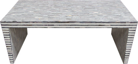 Mosaic Cocktail Table - Black, White By Diamond Sofa