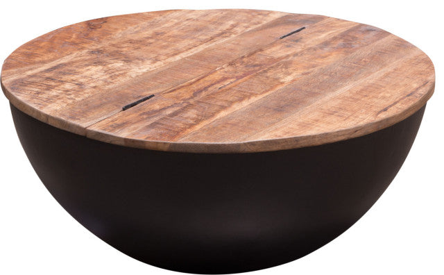 Salem Storage Cocktail Table - Natural By Diamond Sofa