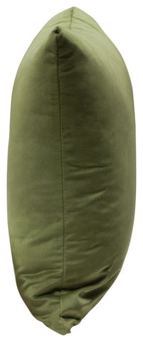 Set of (2) 16" Square Accent Pillows in Sage Green Velvet By Diamond Sofa