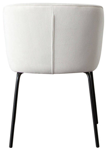 Avery Set of (2) Dining Chairs in Mist White Performance Fabric By Diamond Sofa