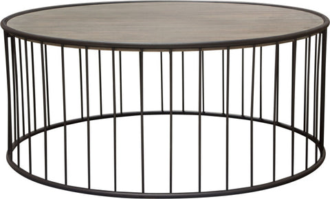 Gibson Cocktail Table - Gray By Diamond Sofa